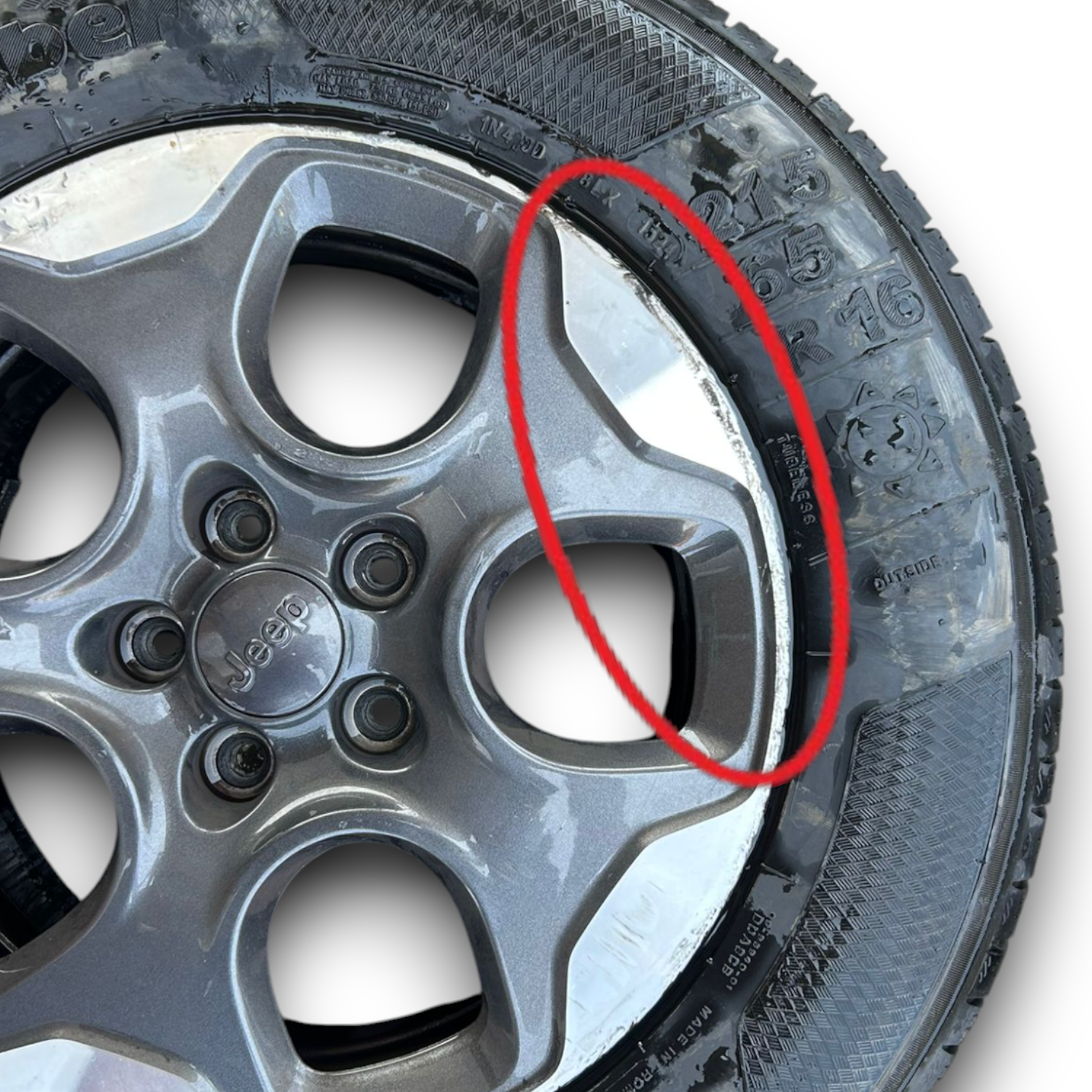 Aluminijske felge jeep renegade kod:735577528 (215/65 r16) (2014 >) 