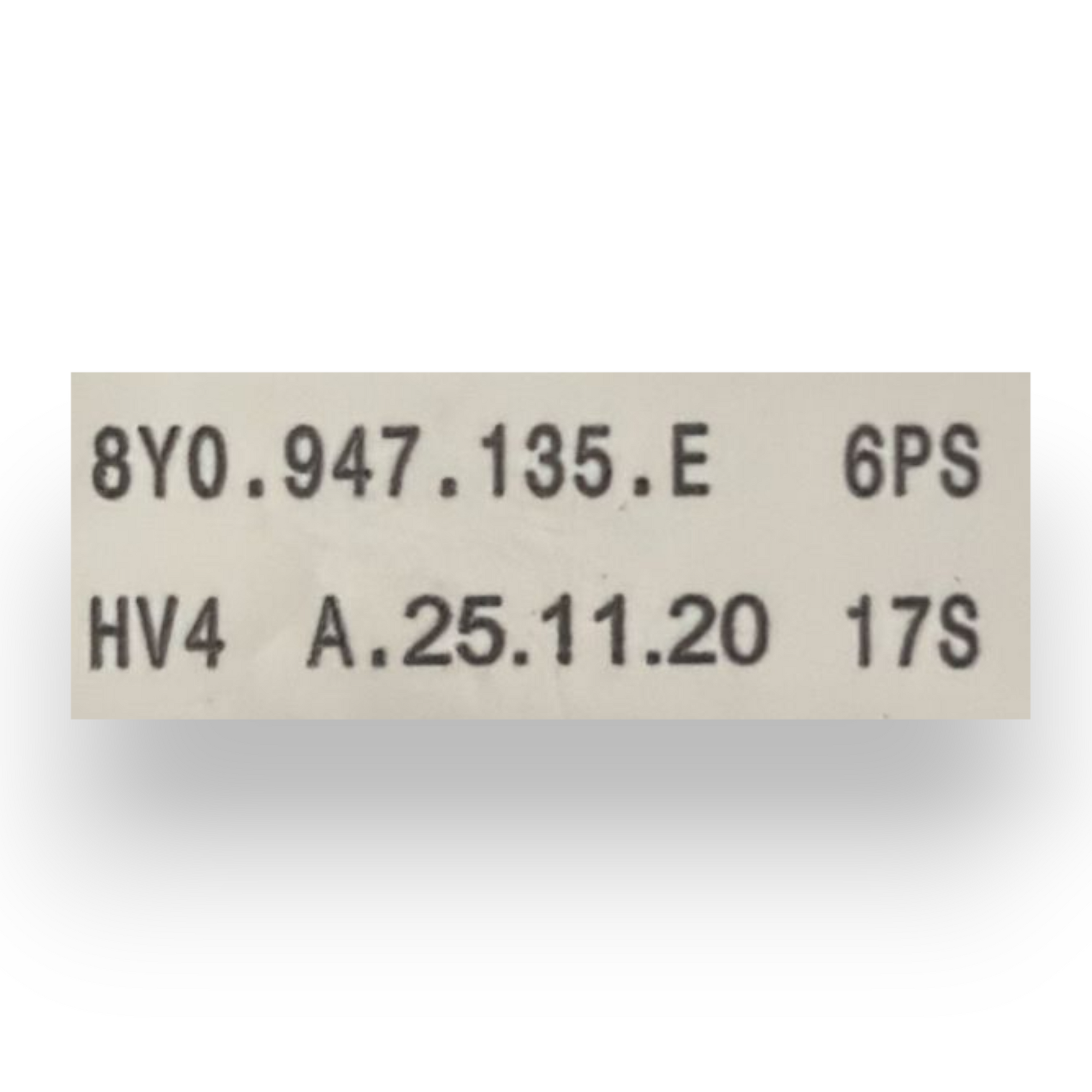 Вътрешен таванен осветител за Audi A3 8Y код: 8Y0947135E (2020-) 