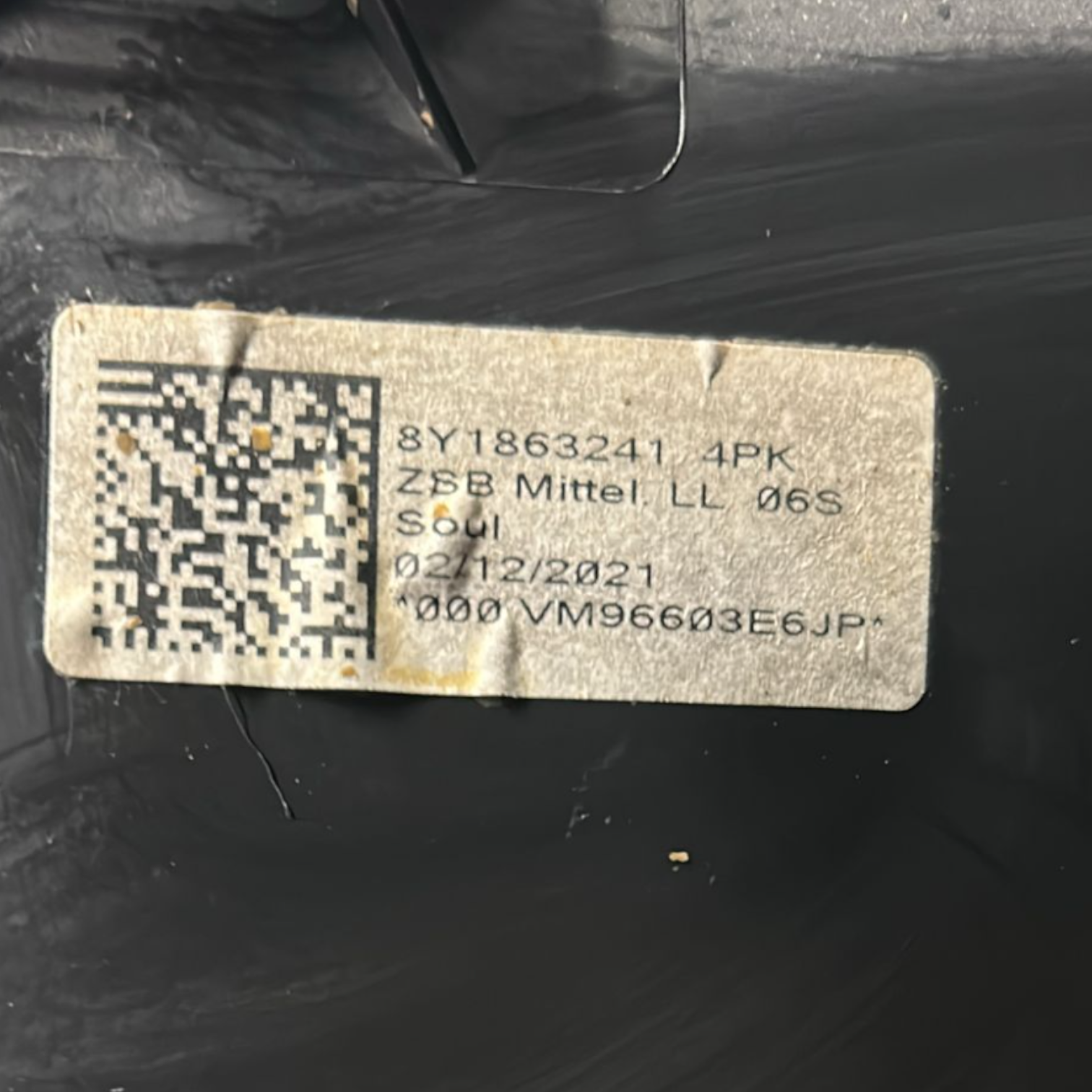 Osrednji tunel audi a3 8y kod:8Y1863241 (2020 >) 