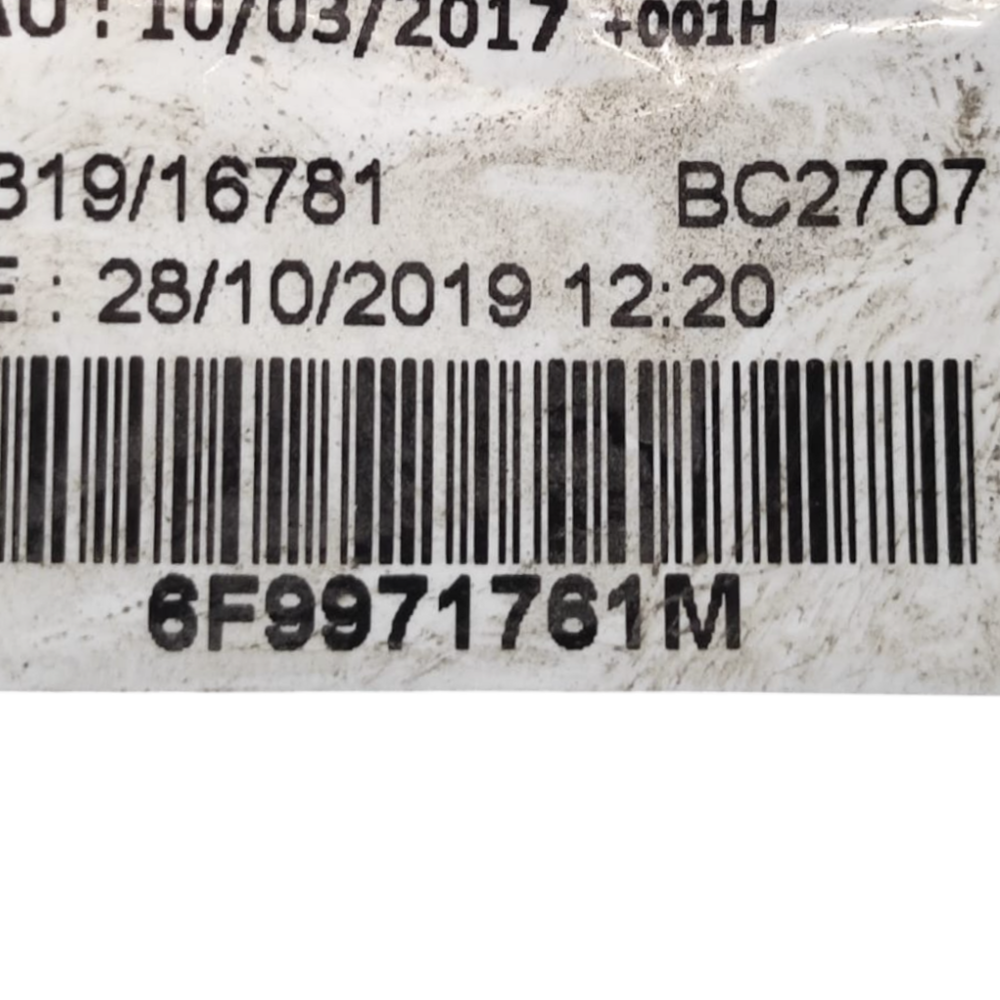 Cablaggio sensori paraurti anteriore seat arona cod: 6f9971761m (2017-)