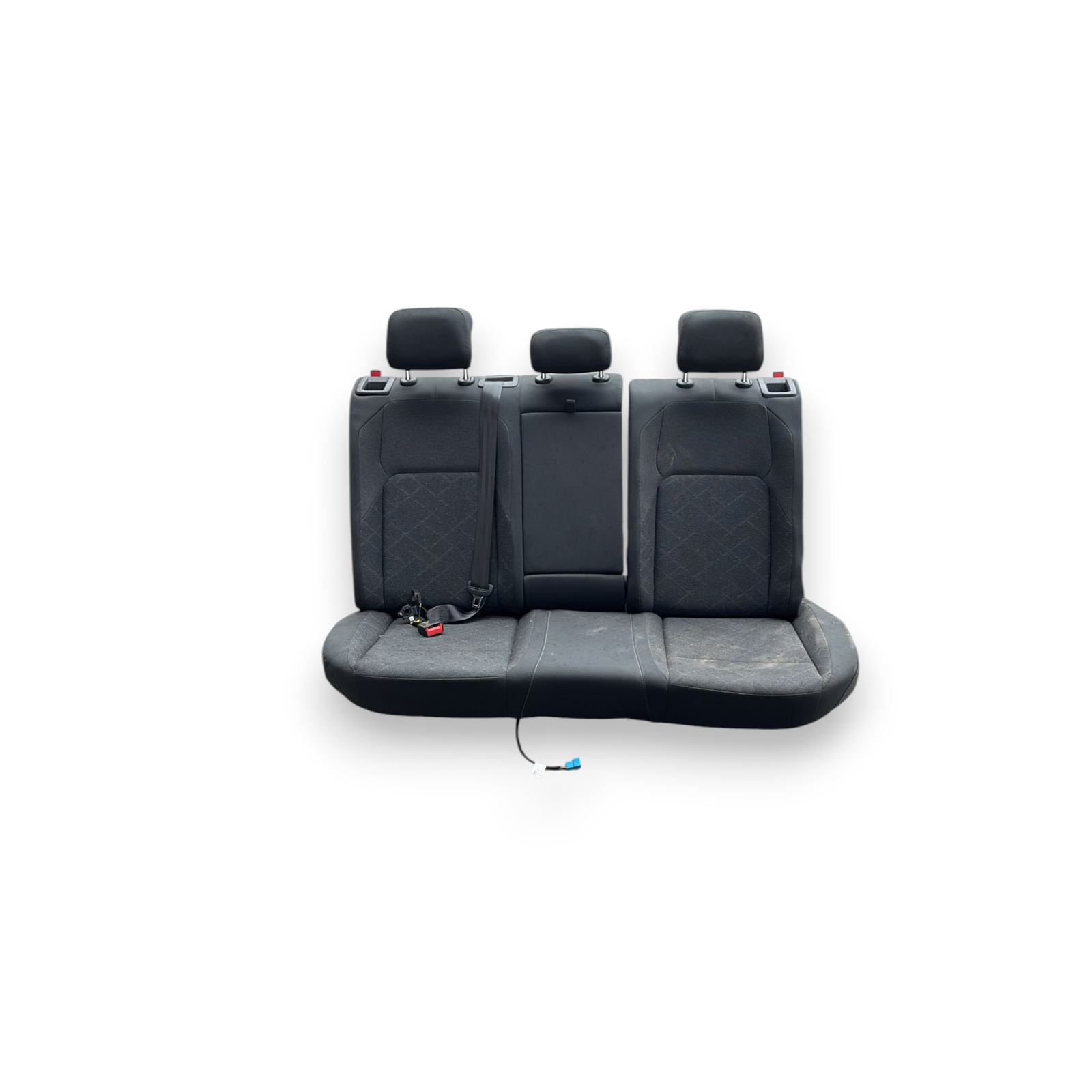 Tapițerie / scaune din țesătură neagră volkswagen golf VIII (2019-) + panouri uși frontale 