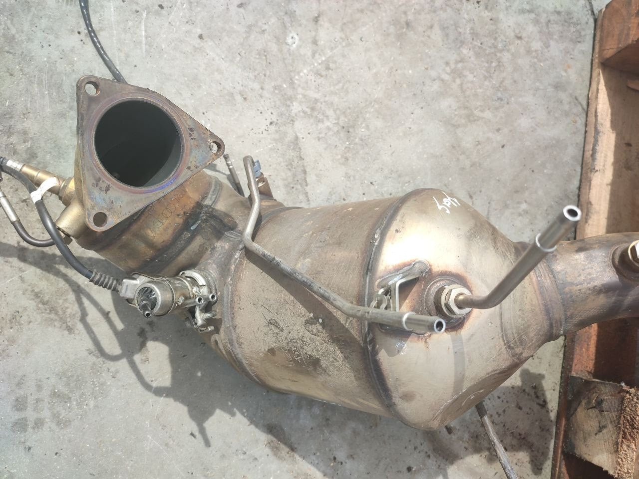 Filtro antiparticolato ( DPF ) Porsche Macan 95b 3.0 s-diesel + sonde lambda - F&P CRASH SRLS - Ricambi Usati