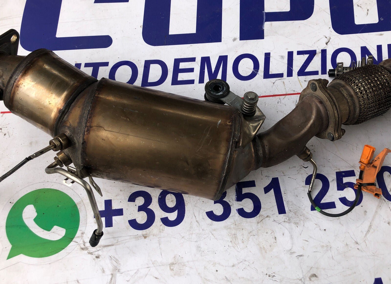 Filtro Antiparticolato Fap Audi A4 Q5 8K2 8K5 2.0 Tdi ( 2007 2012) 8K0131765F - F&P CRASH SRLS - Ricambi Usati