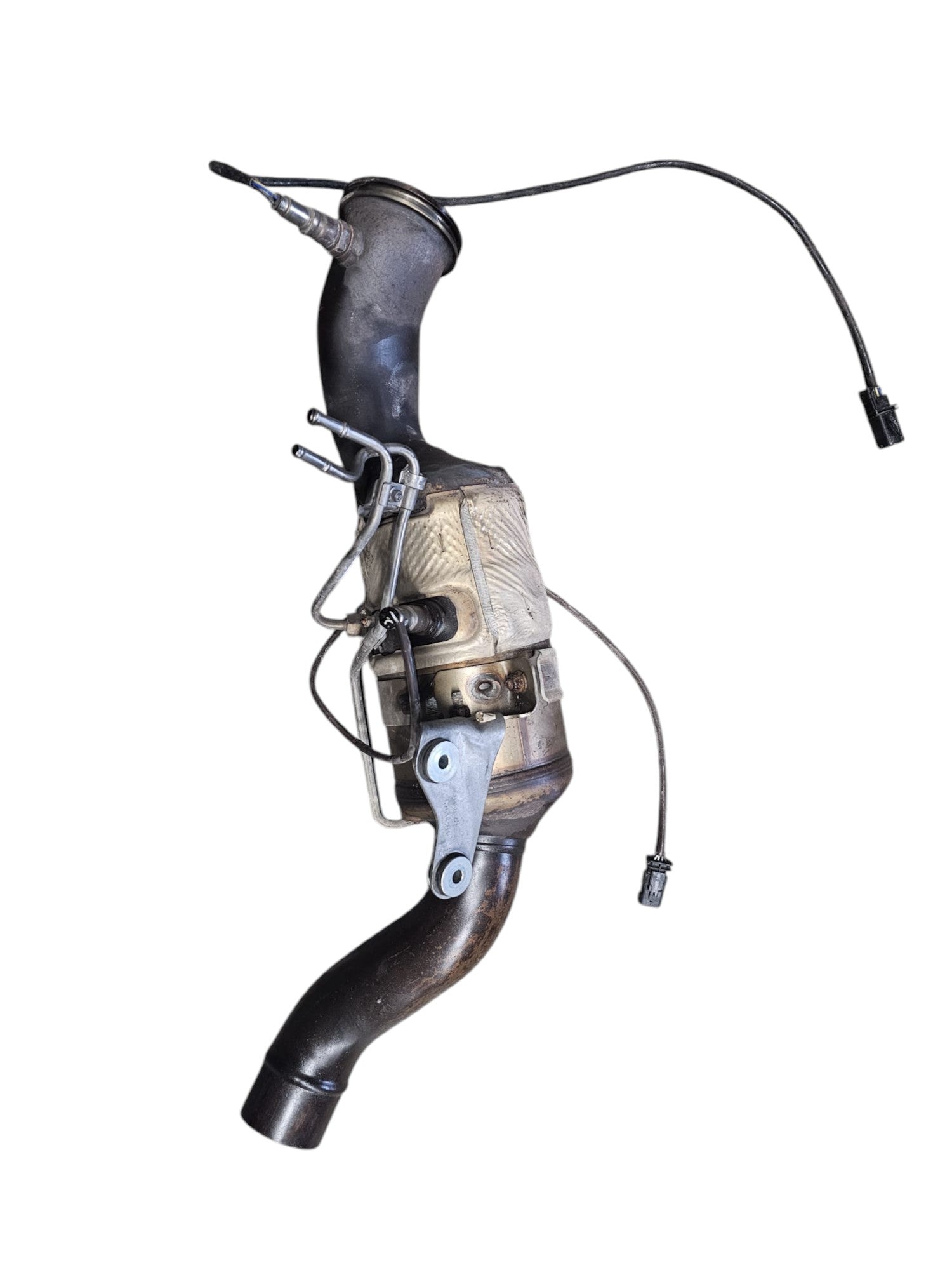Filtro Antiparticolato / GPF Sinistro Maserati Levante Trofeo 3.8 Benzina (Sigla Motore:F154AQ) (2016 - >) - F&P CRASH SRLS - Ricambi Usati