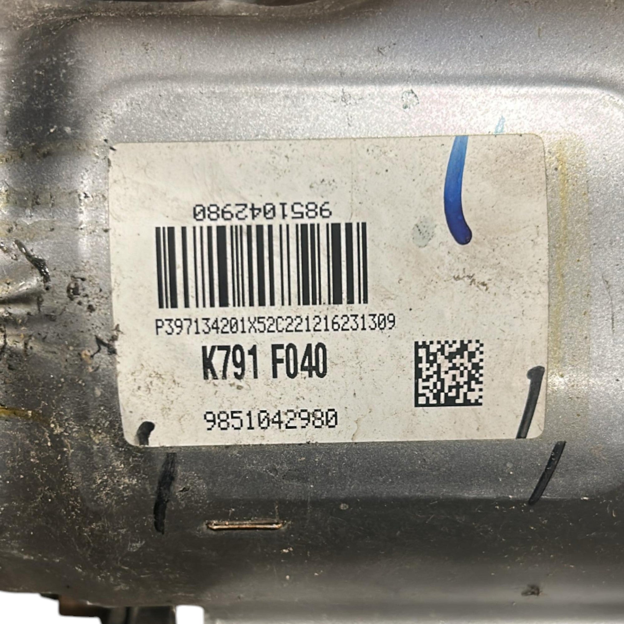 Filtro antiparticolato Peugeot 308 III cod.9851042980 1.6 Hybrid (Sigla Motore : 5G06) (2021 > ) GPF - F&P CRASH SRLS - Ricambi Usati