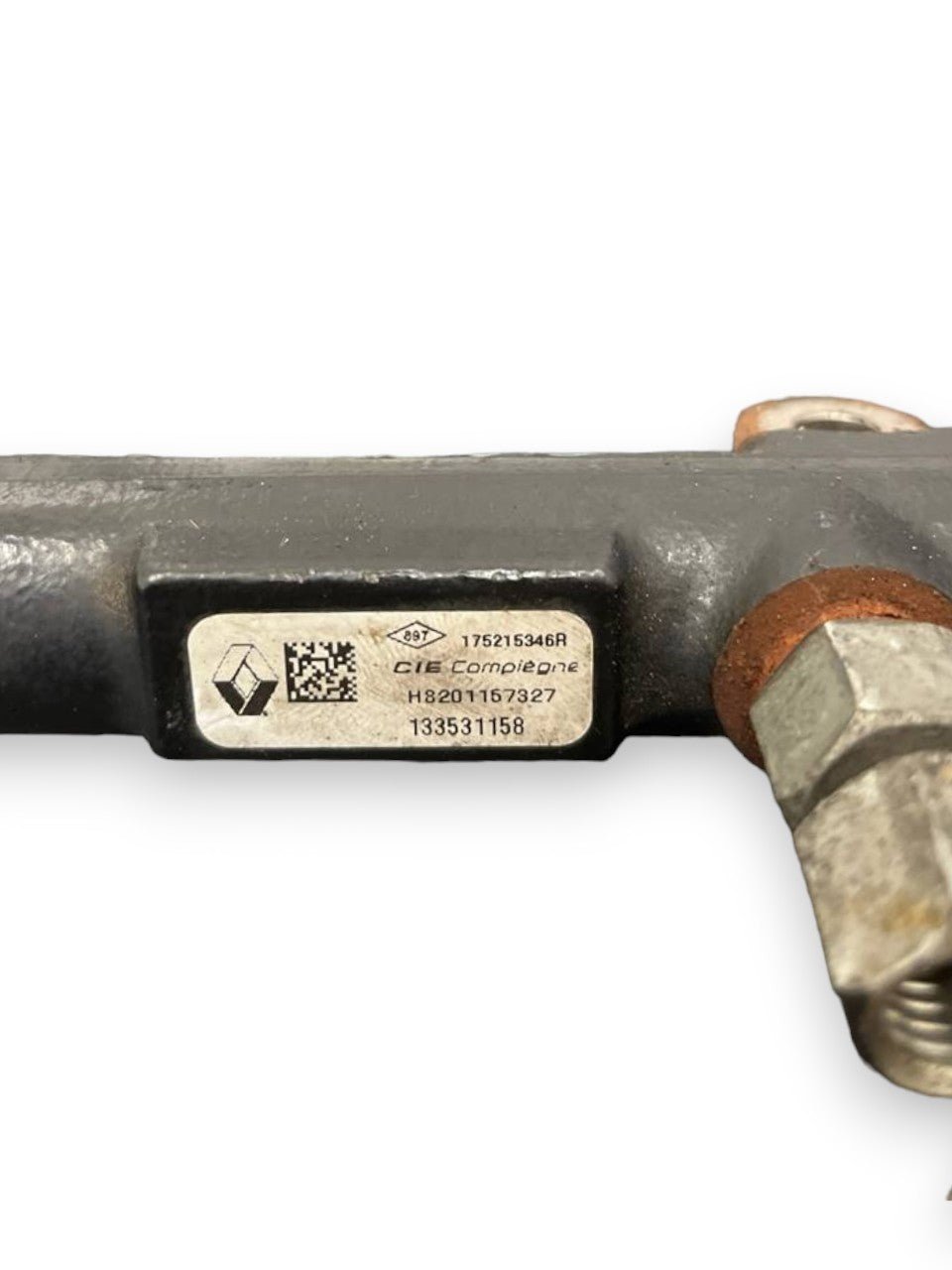 Injector Rail Renault Clio / Renault Captur 1.5 Diesel (2012) cod: 175215346R / H8201157327 - F&P CRASH SRLS - Used Spare Parts
