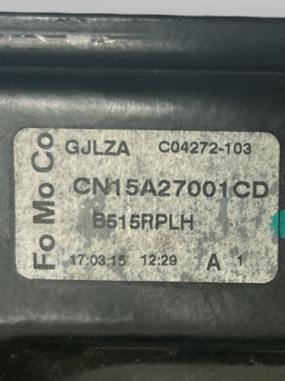 Ford EcoSport (2012 > ) code.CN15A27001CD Electric Window Regulator Rear Left (SX) - F&P CRASH SRLS - Used Parts
