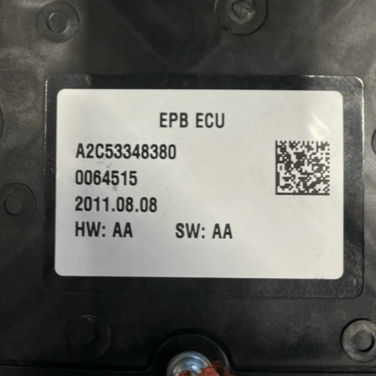 Electric Handbrake / Parking Brake DS4 1.6 Diesel (2011 to 2018) code: A2C53348380 - F&P CRASH SRLS - Used Spare Parts