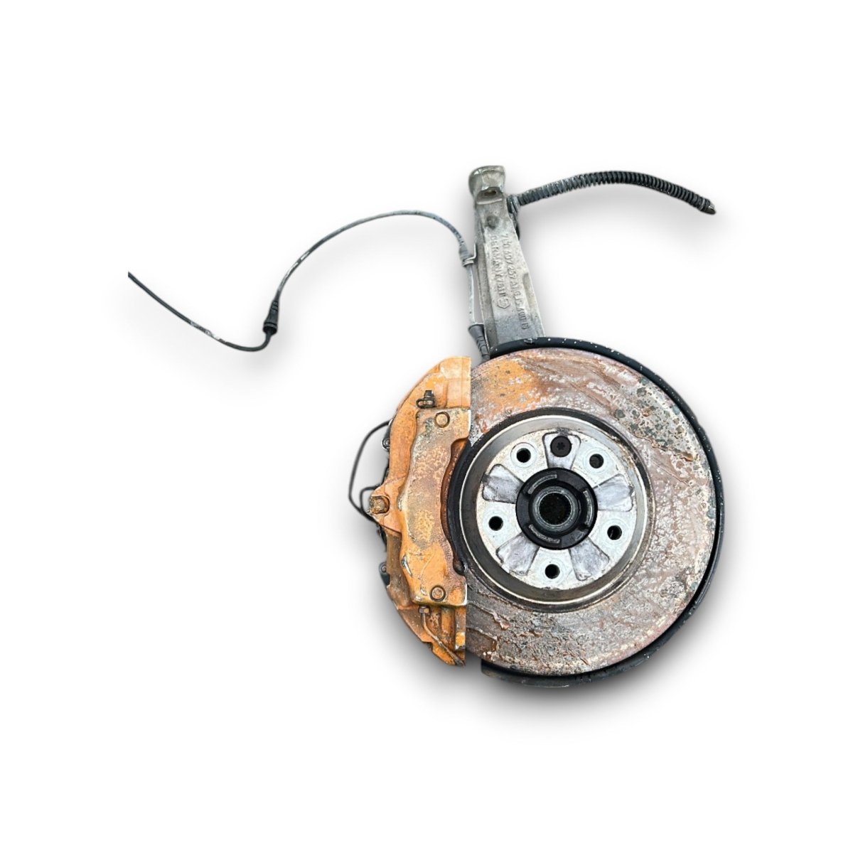 Spindle / left front hub Audi Q7 (4L) 3.0 diesel (2005 > 2015) - F&amp;P CRASH SRL - Used Parts