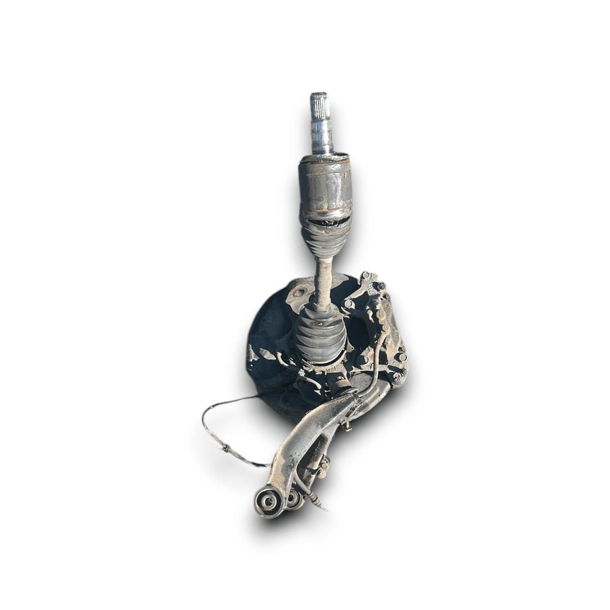 Spindle / Left Front Hub Mitsubishi Pajero (V80) 3.2 Diesel (4x4) (2006 > 2021) + Caliper - F&P CRASH SRLS - Used Parts
