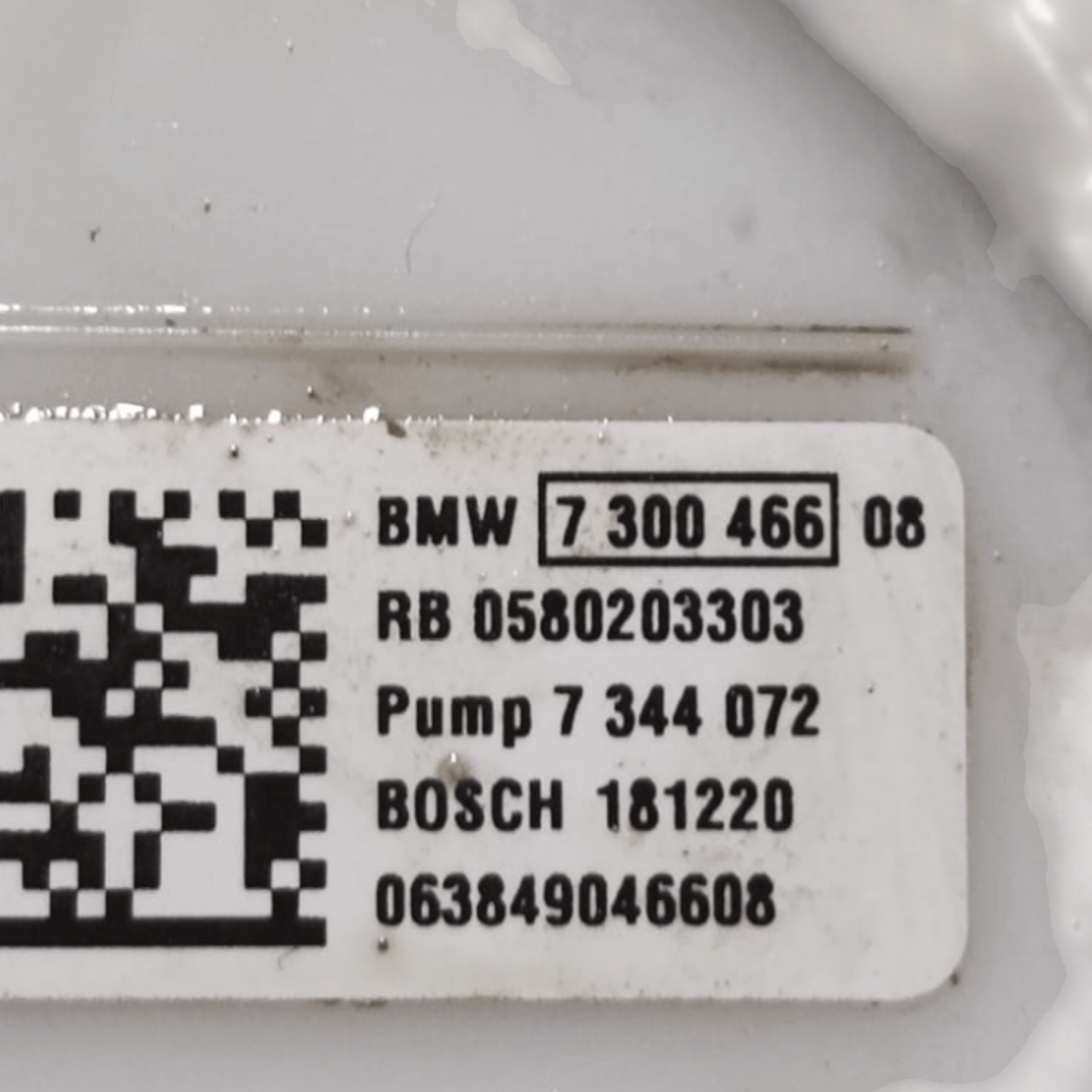 Galleggiante / Pompa Carburante Bmw Serie 1 F40 1.5 Diesel COD: 7300466 (2019 - 2024) - F&P CRASH SRLS - Ricambi Usati
