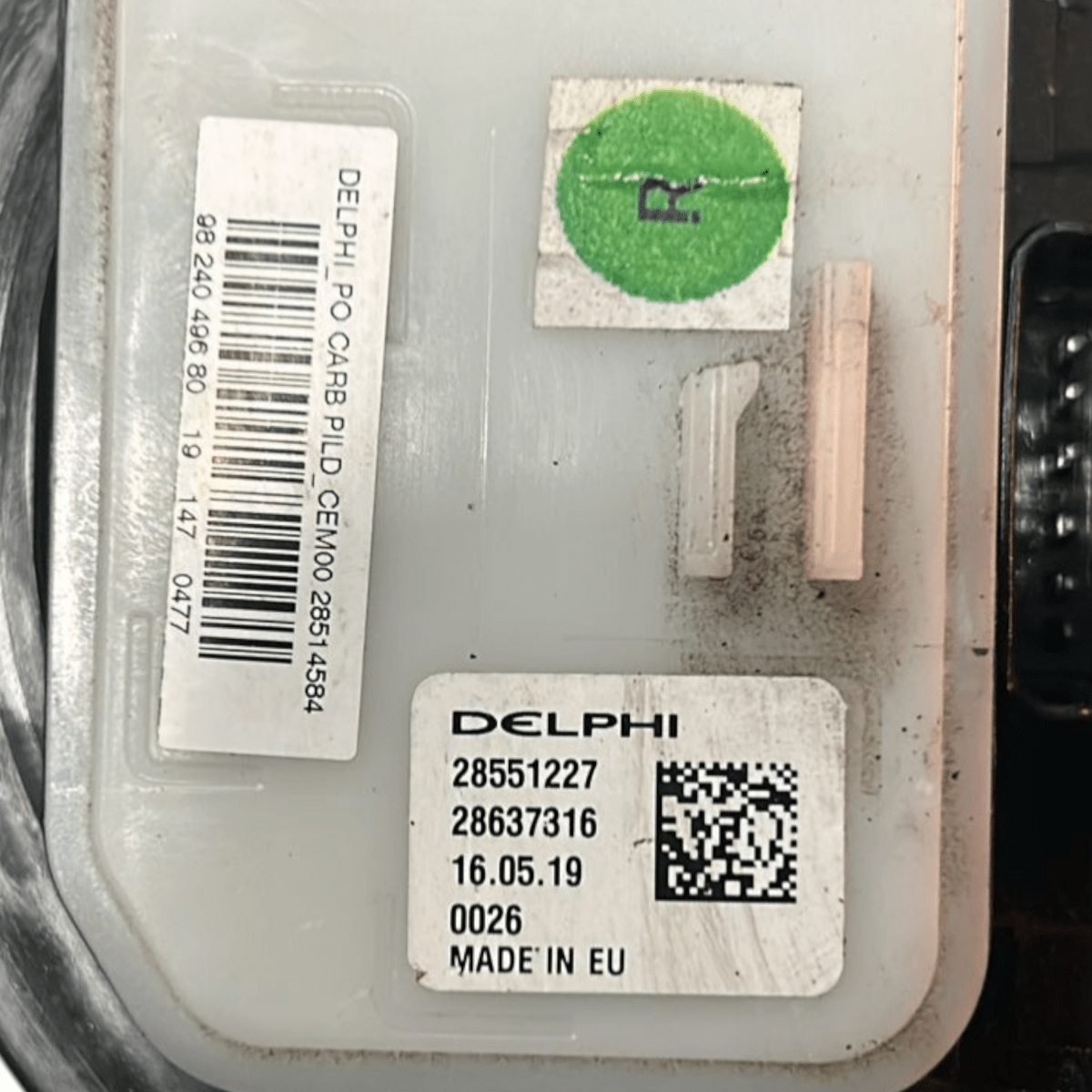 Galleggiante / pompa carburante ds3 crossback 1.5 diesel cod:28551227 (2018 >) - F&P CRASH SRL - Ricambi Usati