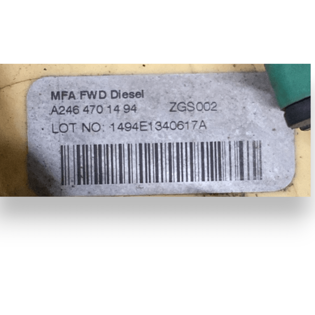 float / fuel pump mercedes - benz class a w176 2.2 diesel code:a2464701494 (2012 - 2018) - F&P CRASH SRLS - Used Parts