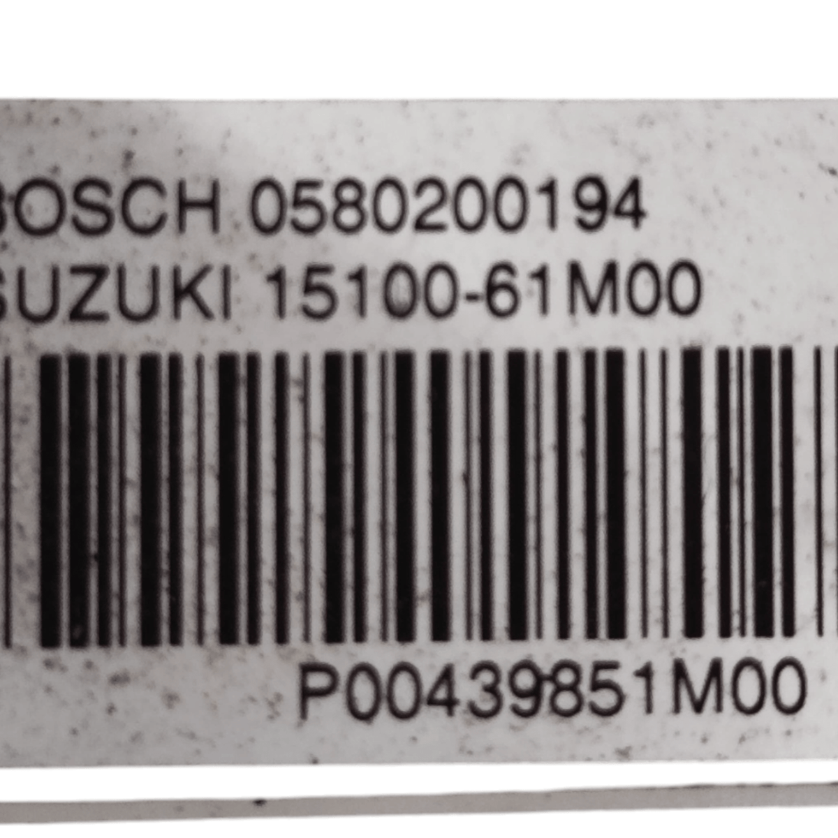 Float / Fuel Pump Suzuki S - Cross 1.6 Petrol CODE: 1510061M00 (2013 - 2022) - F&P CRASH SRLS - Used Parts