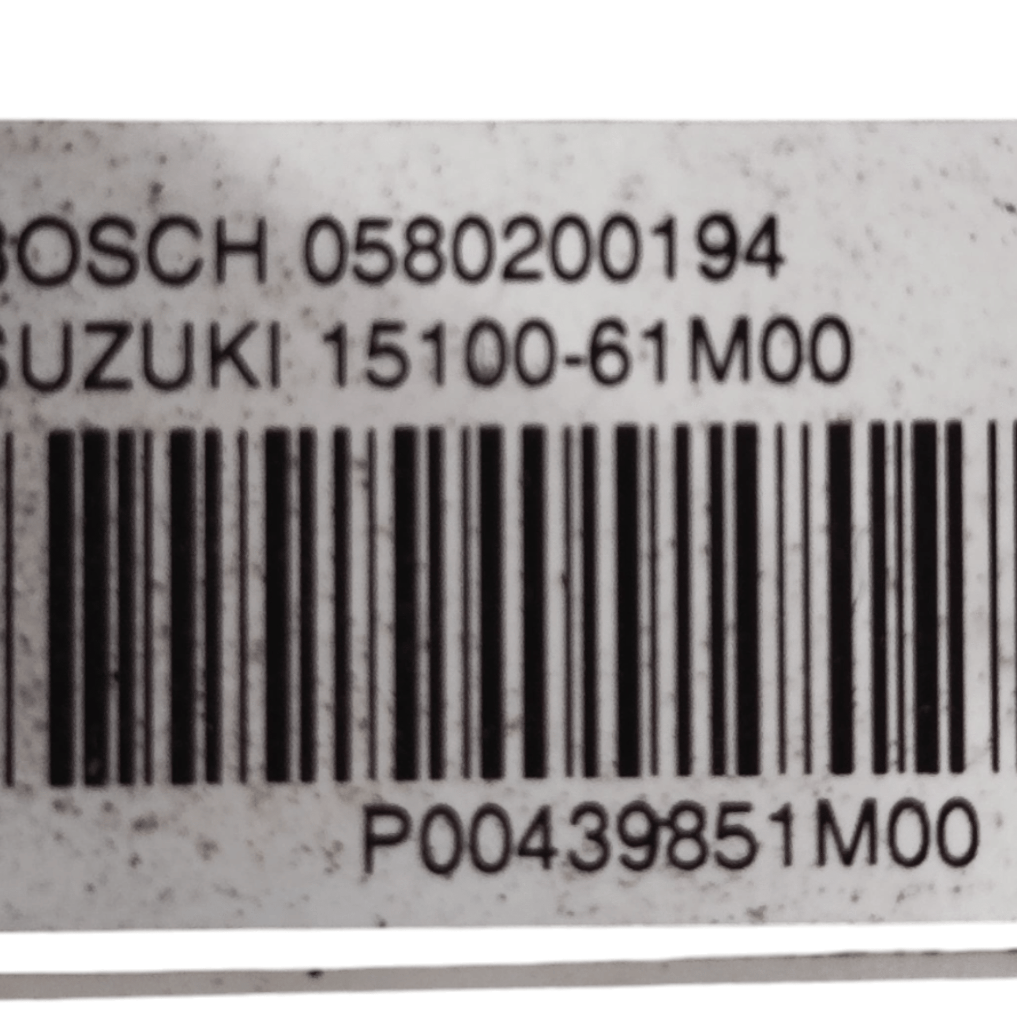 Galleggiante / Pompa Carburante Suzuki S - Cross 1.6 Benzina COD: 1510061M00 (2013 - 2022) - F&P CRASH SRLS - Ricambi Usati