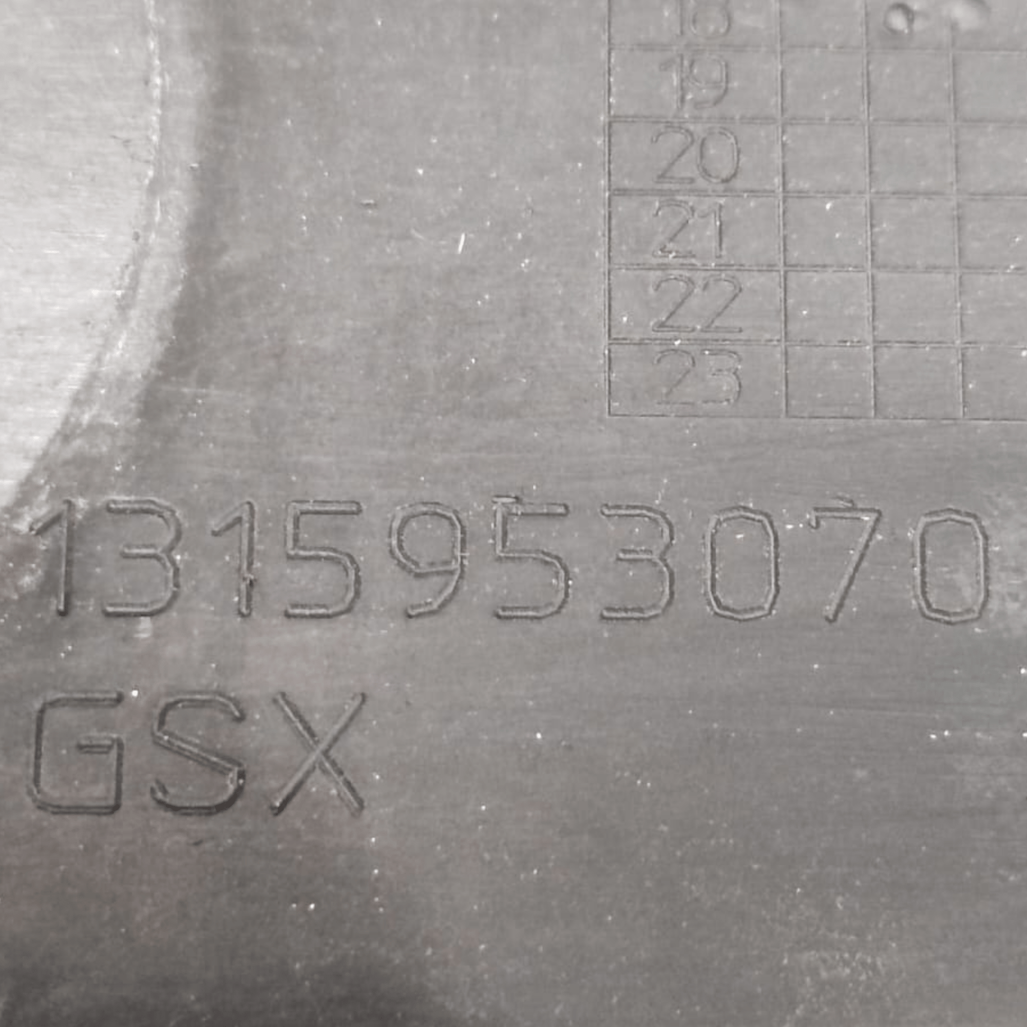 Gocciolatoio Anteriore Fiat Ducato COD: 1315953070 (2006>) - F&P CRASH SRLS - Ricambi Usati