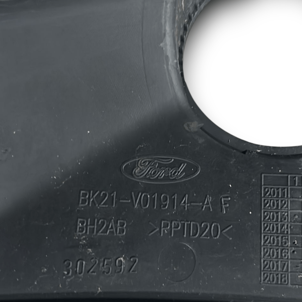 Front windshield drip tray ford transit custom code: bk21 - v01914 - af (2012 >) - F&P CRASH SRL - Used Parts