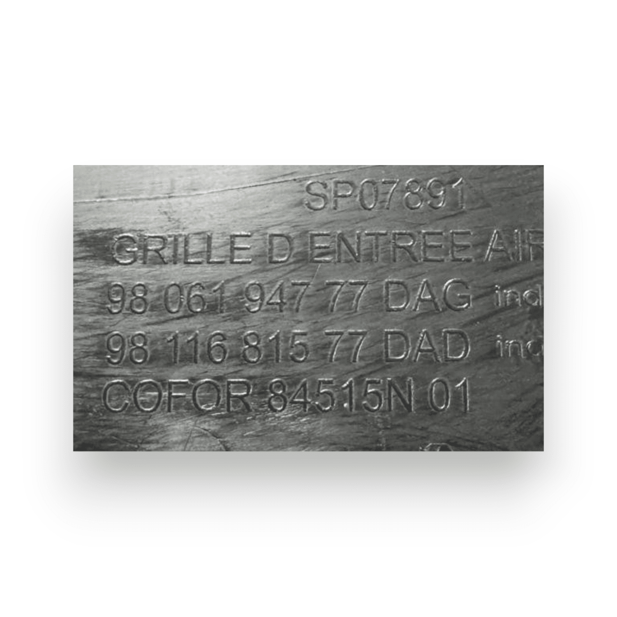 Gocciolatoio parabrezza Fiat Scudo III cod.9806194777 (2021 - ) - F&P CRASH SRL - Ricambi Usati