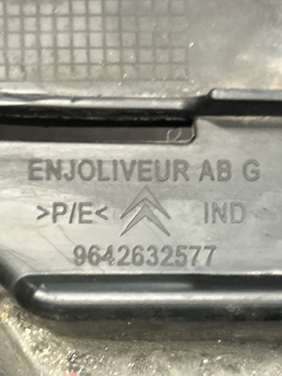 Griglia Fendinebbia Anteriore Sinistro (SX) Citroen C2 (2006 - 2010) cod . 9642632577 - F&P CRASH SRLS - Ricambi Usati