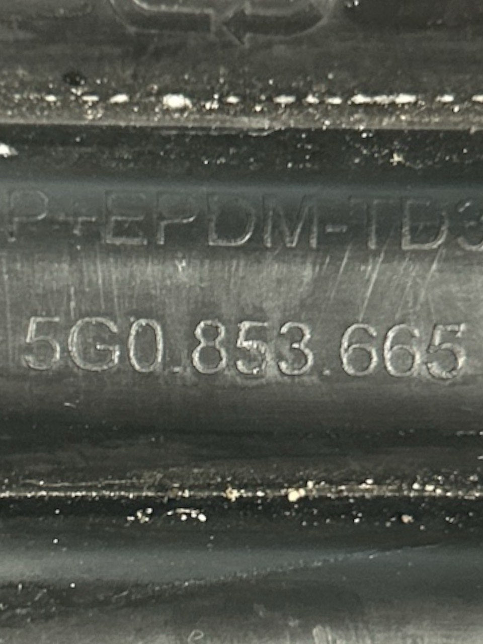 Griglia Paraurti Anteriore Sinistro Volkswagen Golf VII (2012 > 2019) cod . 5G0853665 - F&P CRASH SRLS - Ricambi Usati