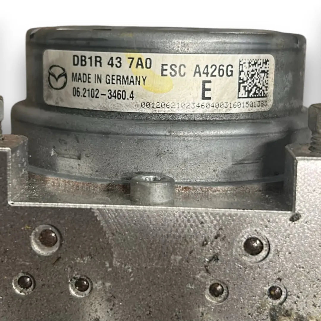 Dettaglio Gruppo ABS completo con pompa e centralina Mazda 2 3ª Serie 2014–2020 OEM DBY4437A0 - foto 3