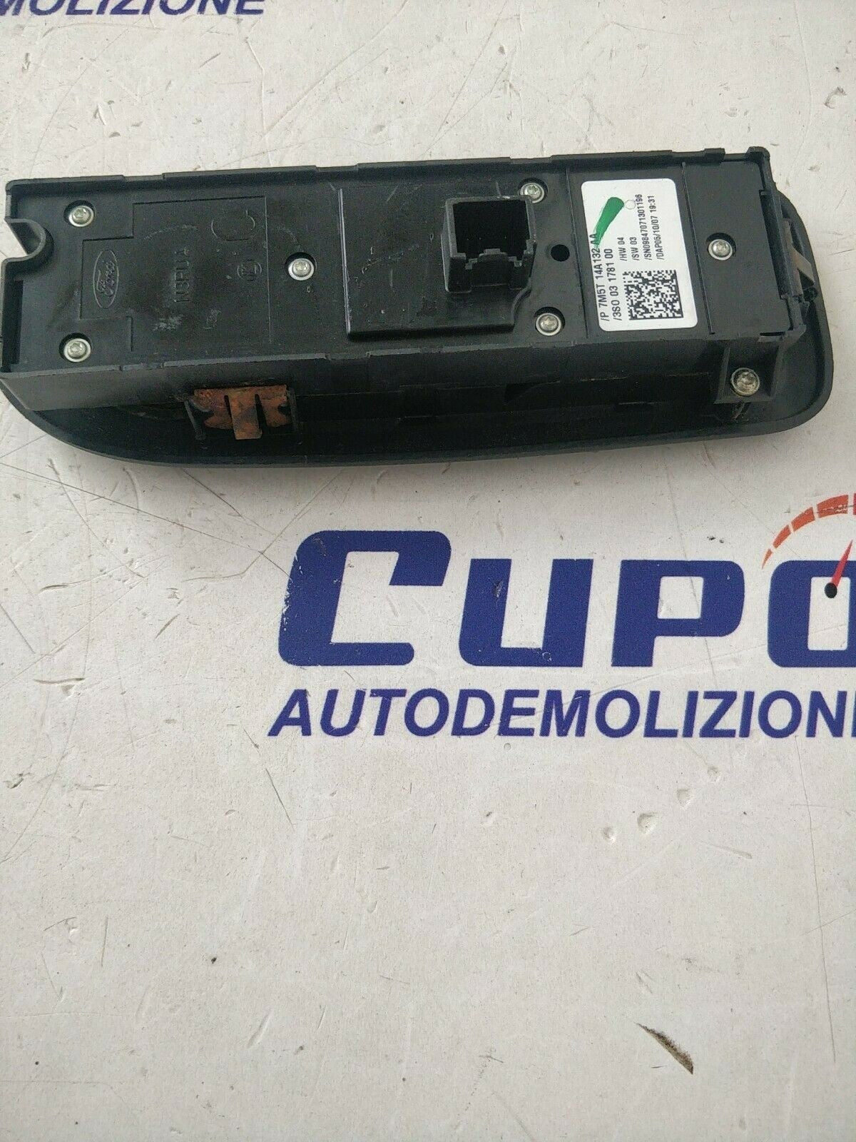 WINDOW LIFT COMMAND GROUP 4 BUTTONS FORD FOCUS C-MAX Front left 7M5T14A132AA - F&P CRASH SRLS - Used Parts