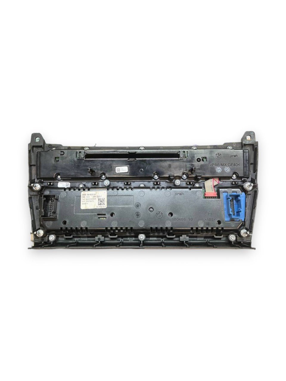 Gruppo Comandi autoradio Clima Bmw Serie 5 F10 / F11 (2010>) cod: 16046610 - F&P CRASH SRLS - Ricambi Usati