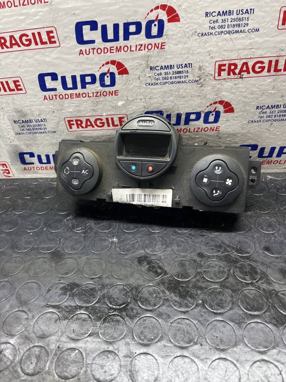 Gruppo Comandi Clima A / C Automatico Renault Modus (2004/2012) - F&P CRASH SRLS - Ricambi Usati