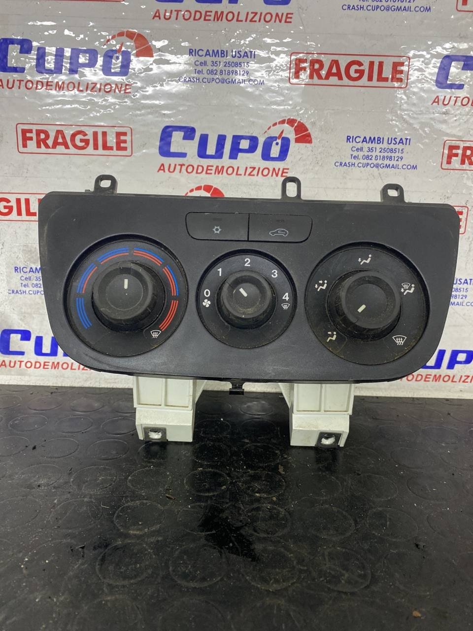 Gruppo comandi clima aria A/C Fiat Doblo' (2017) cod: 735605075 - F&P CRASH SRLS - Ricambi Usati