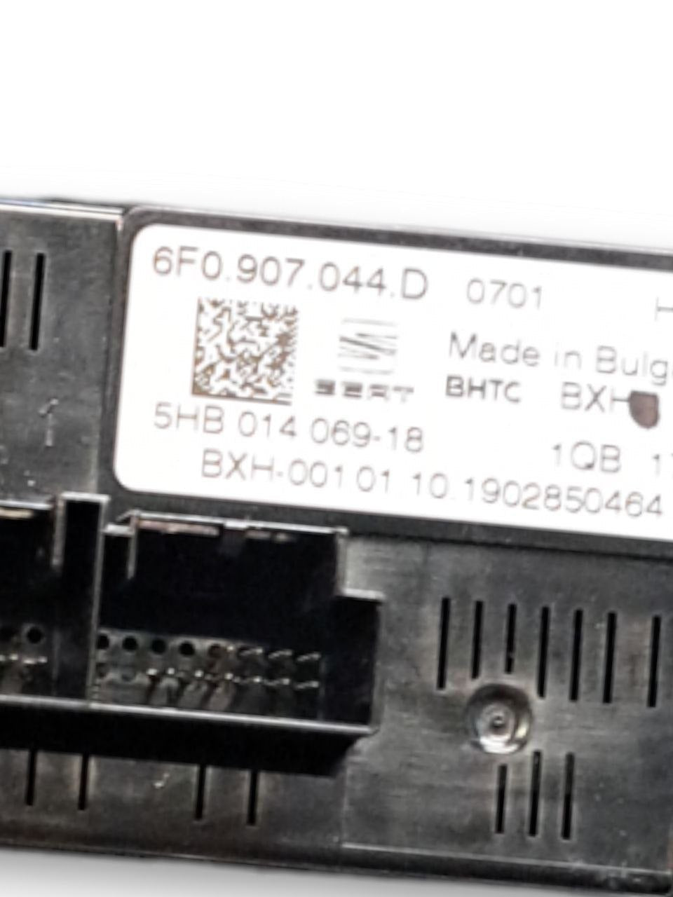 Gruppo Comandi Clima automatico Seat Arona / Ibiza 1.0 benzina-metano (2021) COD:6F0907044D - F&P CRASH SRLS - Ricambi Usati