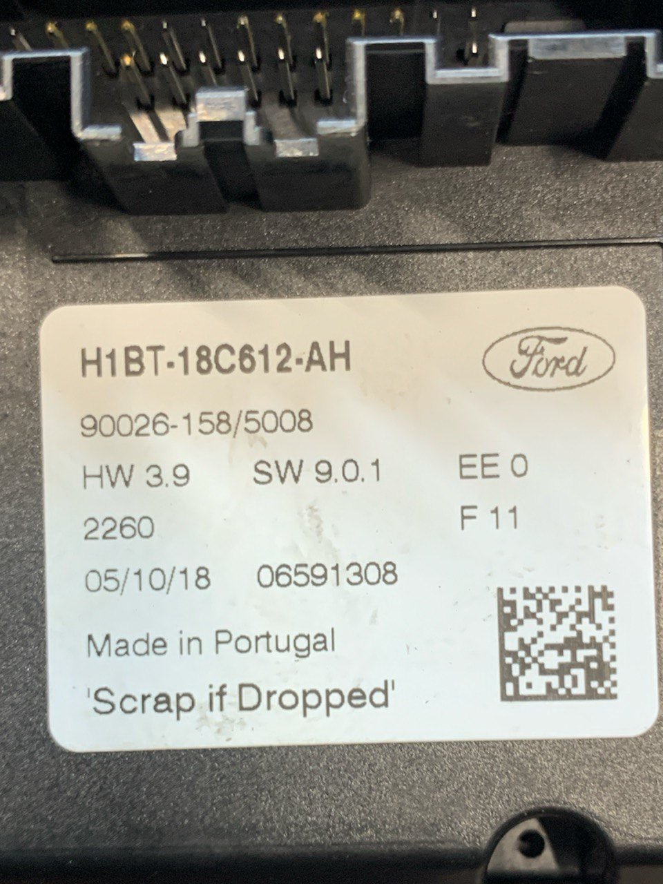 Gruppo Comandi Clima Ford Fiesta Mk7 1.0 Benzina (2017>) COD:H1BT-18C612-AG - F&P CRASH SRLS - Ricambi Usati