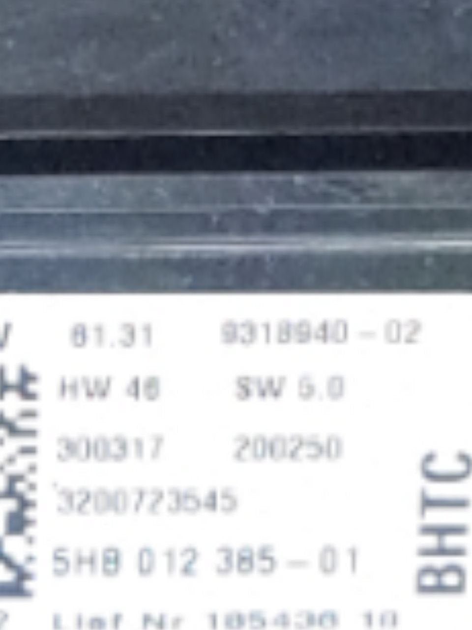 Gruppo Comandi Clima Mini Clubman 1.5 Diesel ( f54 - 2018 ) COD:9318940-02 - F&P CRASH SRLS - Ricambi Usati