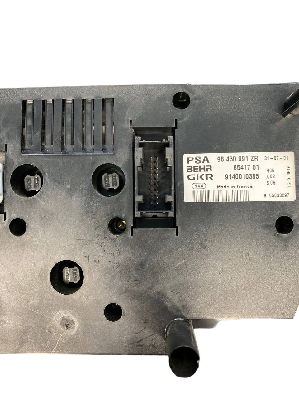Gruppo comandi clima Peugeot 307 2.0 (2004) cod:96430991zr - F&P CRASH SRLS - Ricambi Usati