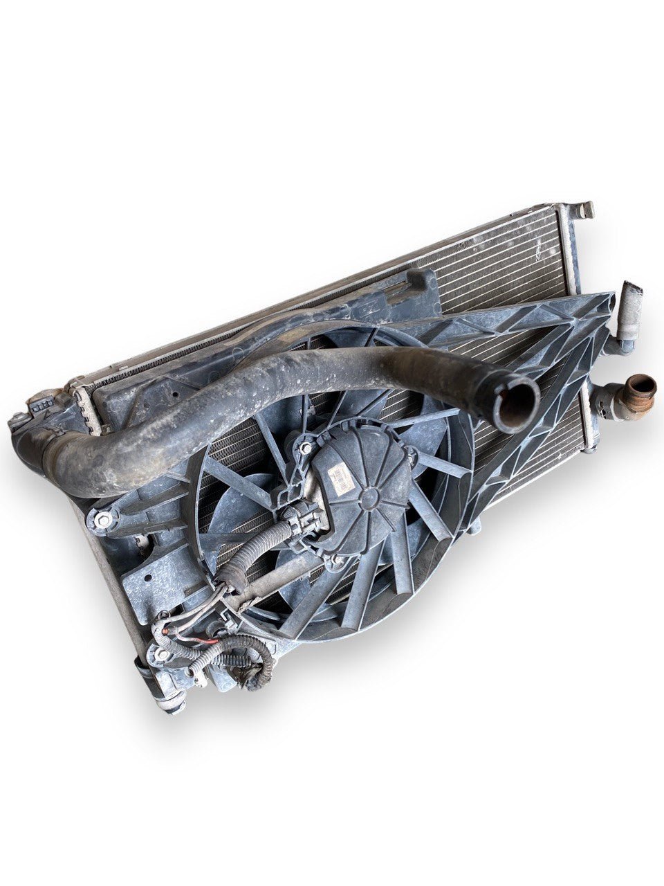 Complete radiator group for Fiat Panda 169 (2006) code 879752U - F&P CRASH SRLS - Used Parts
