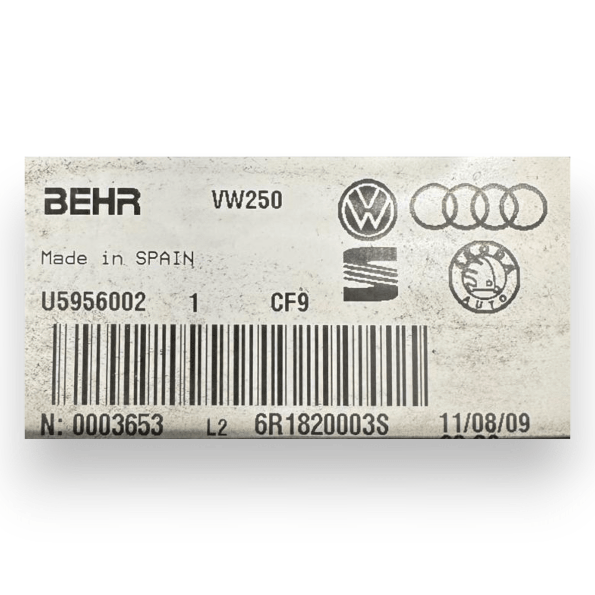 Heating group / stove Volkswagen Polo V cod.6R1820003S (2009 - 2017) - F&P CRASH SRL - Used Parts