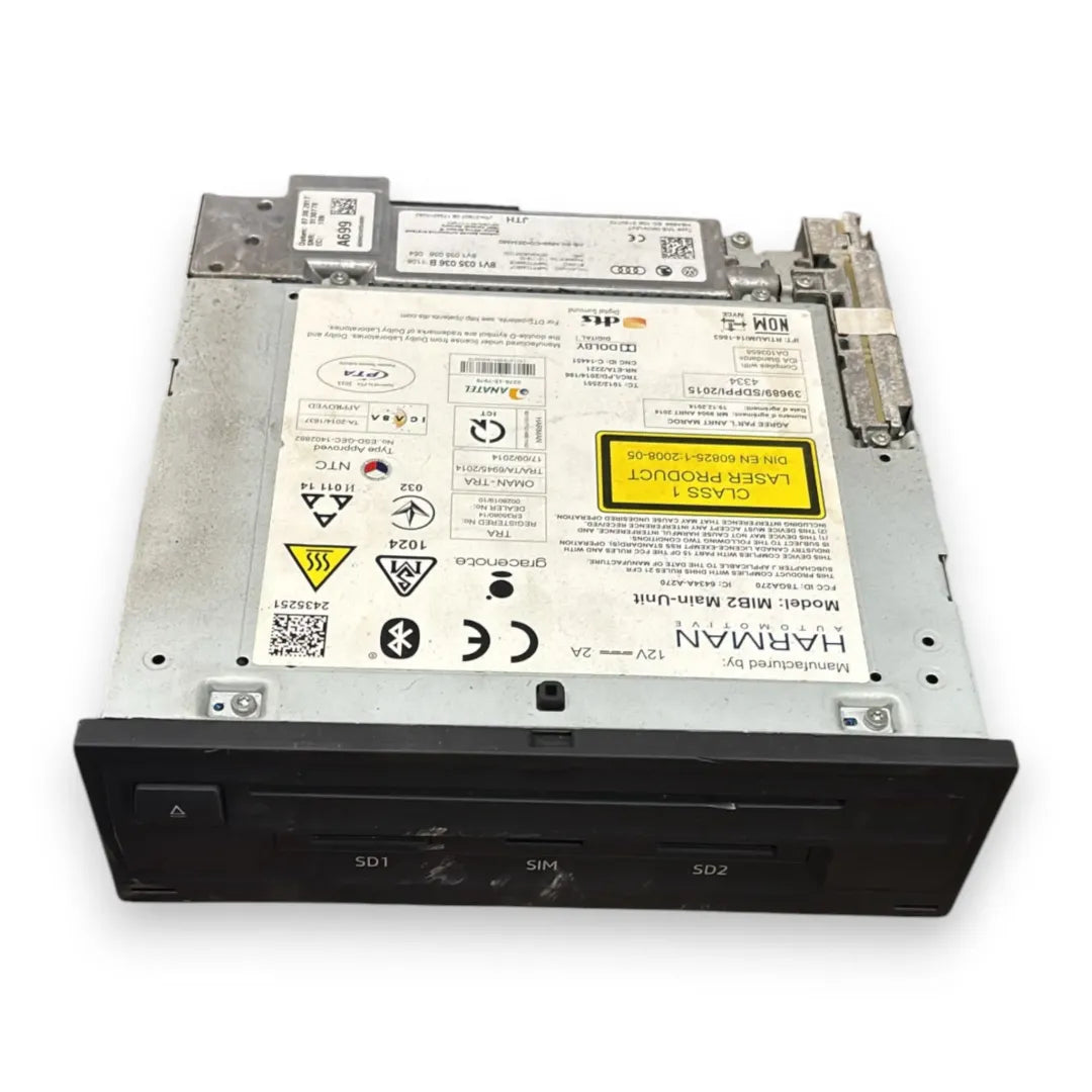 Autoradio Audi A3 8V 2016–2021 cod. 8V1035036B