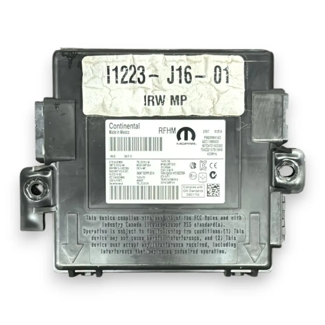 Centralina controllo pressione pneumatici Jeep Compass cod. P68286841AD