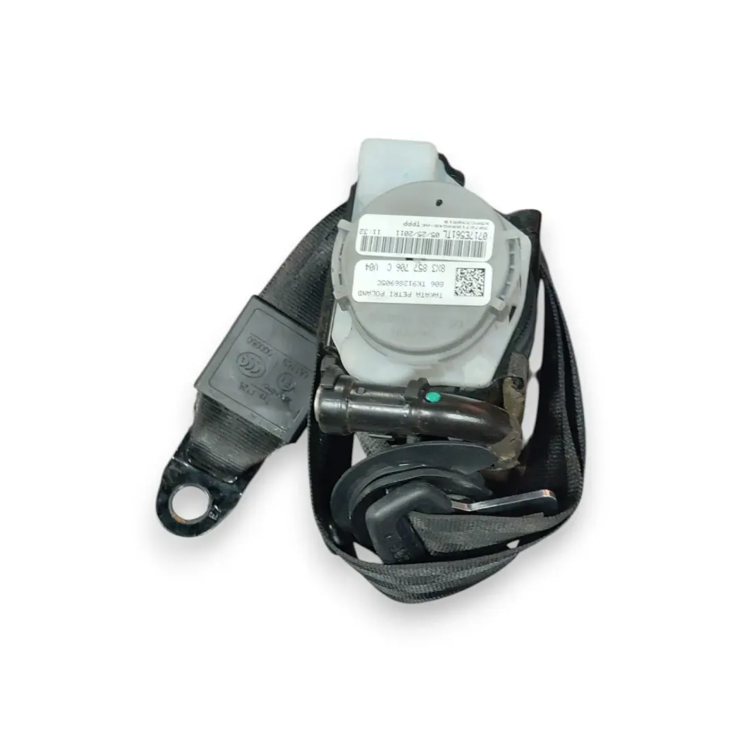Cintura di sicurezza destra anteriore Audi A1 8X OEM 8X3857706EV04