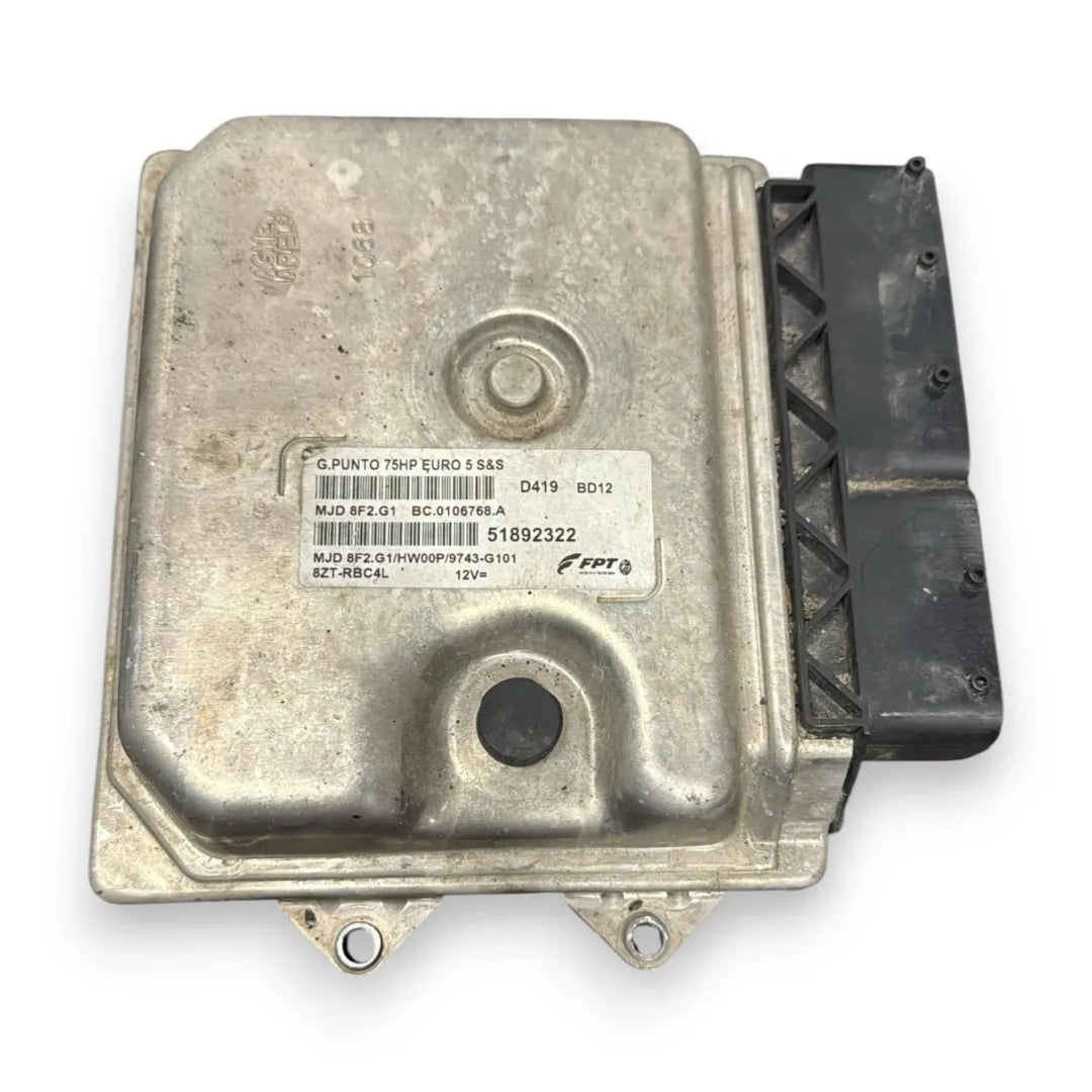 Centralina iniezione Fiat Punto EVO 3J cod. 51892322