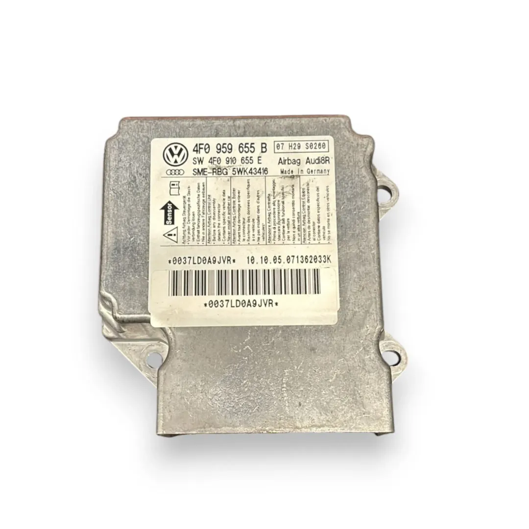Centralina comando airbag Audi A6 4F OEM 4F0910655E00H