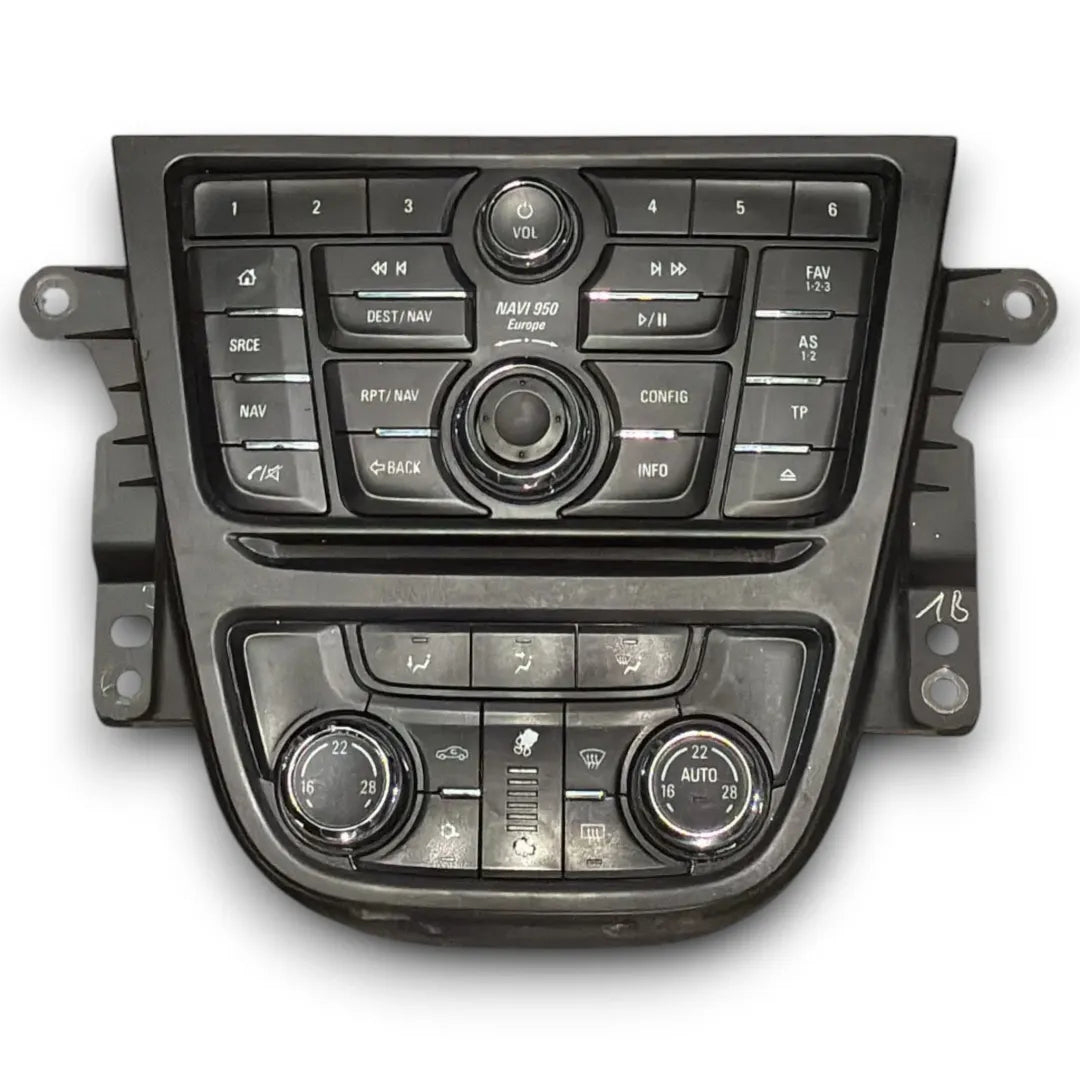 Comandi autoradio e climatizzazione Opel Mokka 2012–2016 OEM A2C96673900