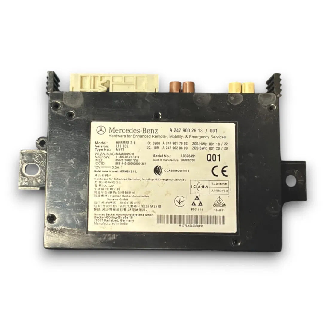Modulo Bluetooth Mercedes-Benz Classe GLE Coupé C167 dal 2020 OEM A2479002613