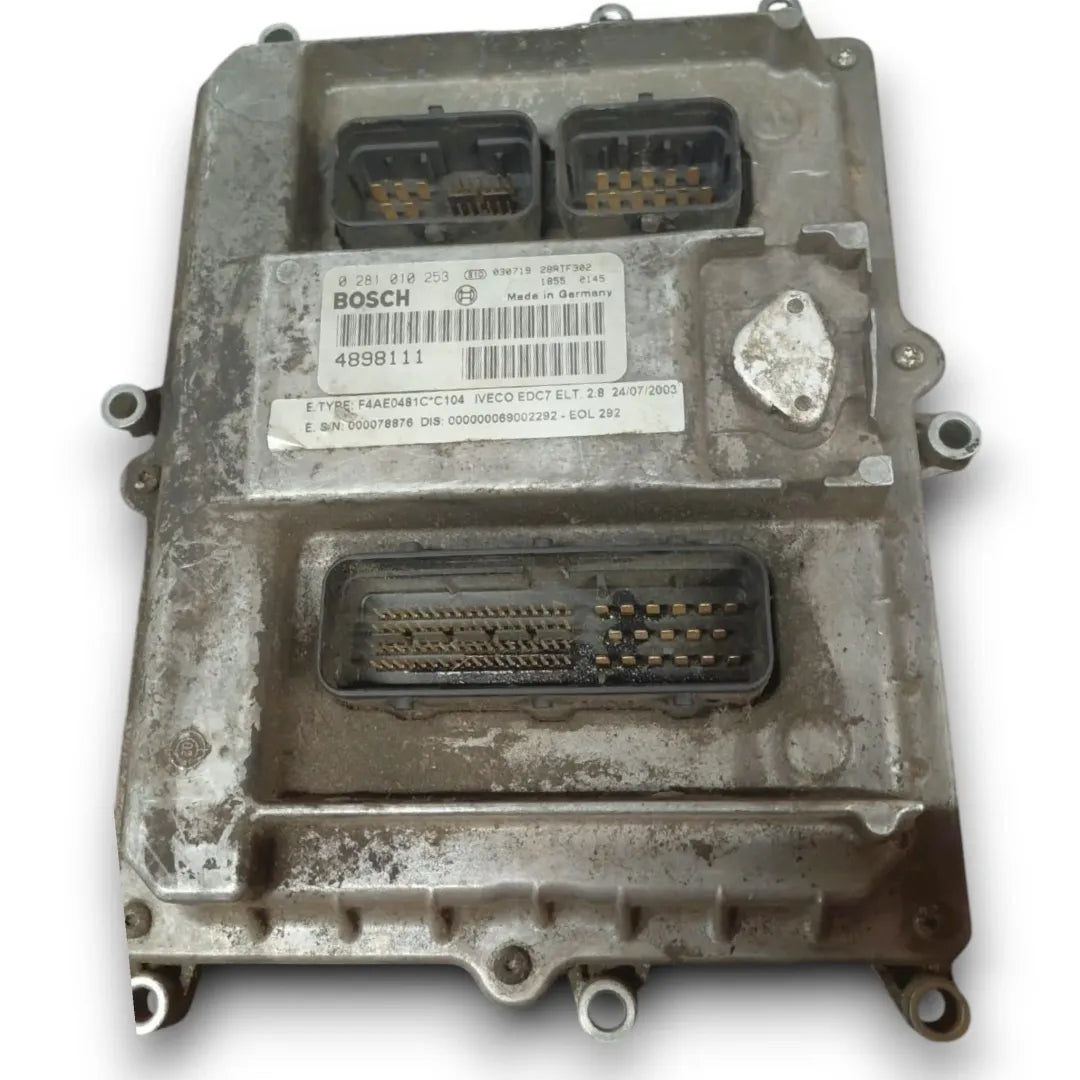 Centralina motore ECU Iveco Eurocargo Tector cod. 0281010253