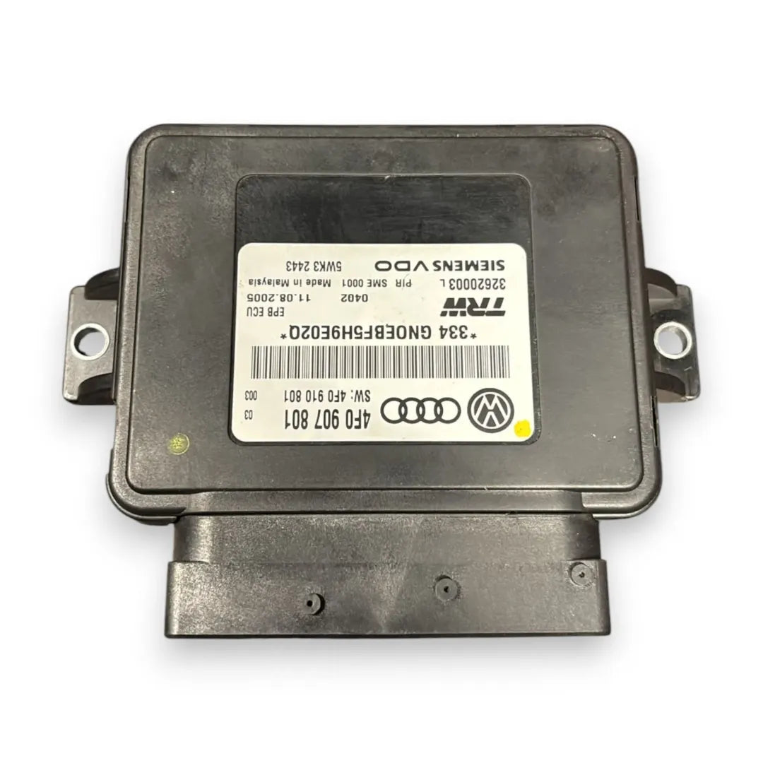 Centralina freno stazionamento elettromeccanico Audi A6 4F cod. 4F0907801