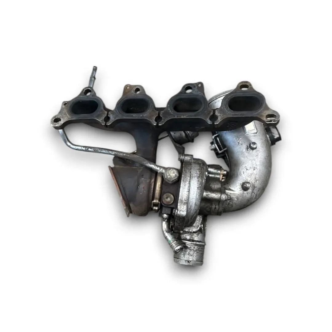Dettaglio Turbocompressore con collettore di scarico Opel Zafira P12 OEM 55355617 - foto 2