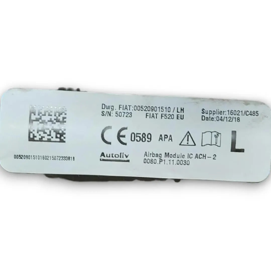 Dettaglio Airbag a tendina sinistro Jeep Renegade dal 2018 OEM 00520901500 - foto 2