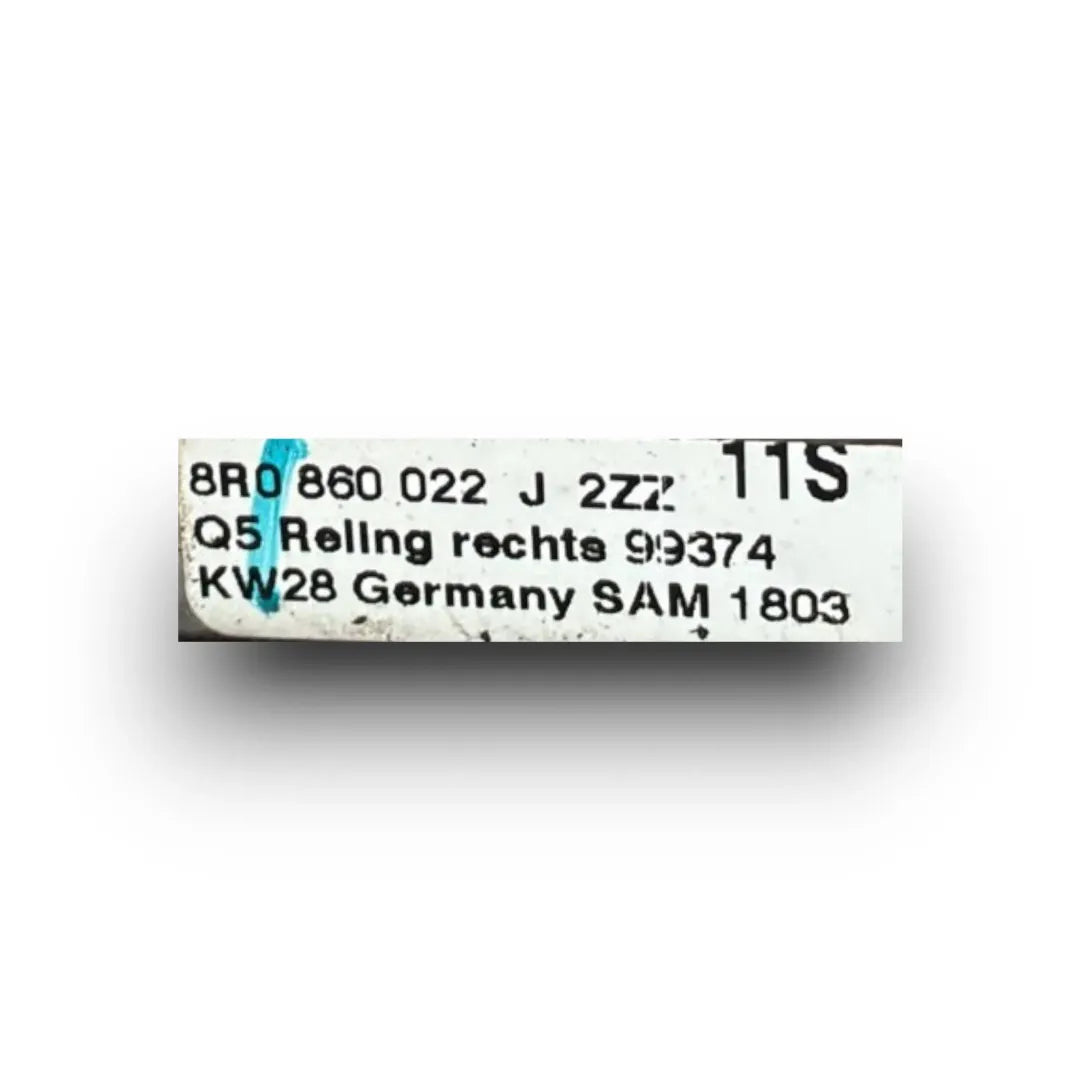 Dettaglio Barre longitudinali tetto Audi Q5 8R 2008–2017 OEM 8R0860022J - foto 2