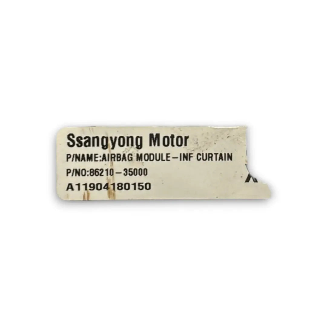 Dettaglio Airbag a tendina sinistro anteriore Ssangyong Tivoli cod. 8621035000 - foto 2