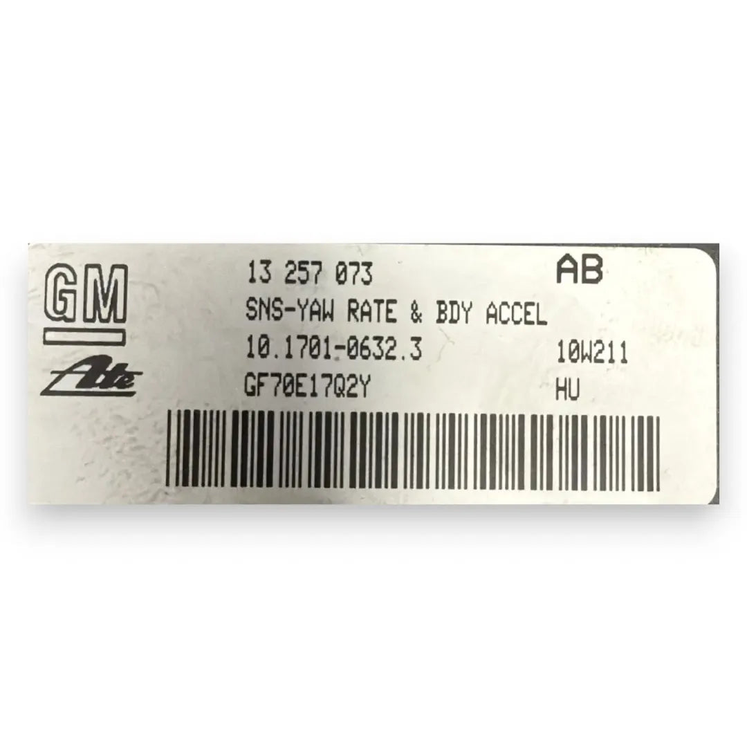 Dettaglio Sensore controllo stabilità ESP Opel Zafira B OEM 13257073 - foto 2