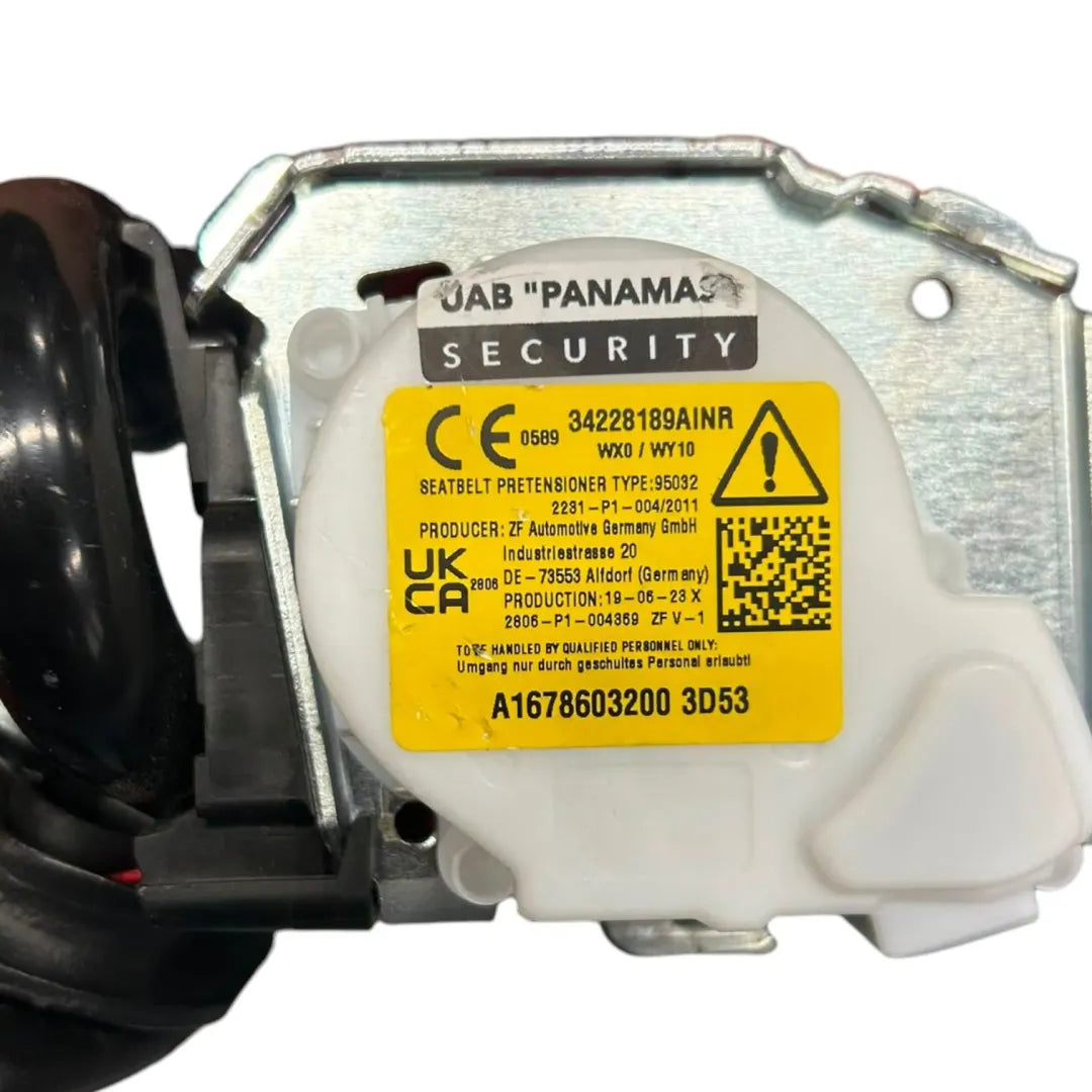 Dettaglio Cintura di sicurezza destra posteriore OEM A16686032859C94 - foto 2